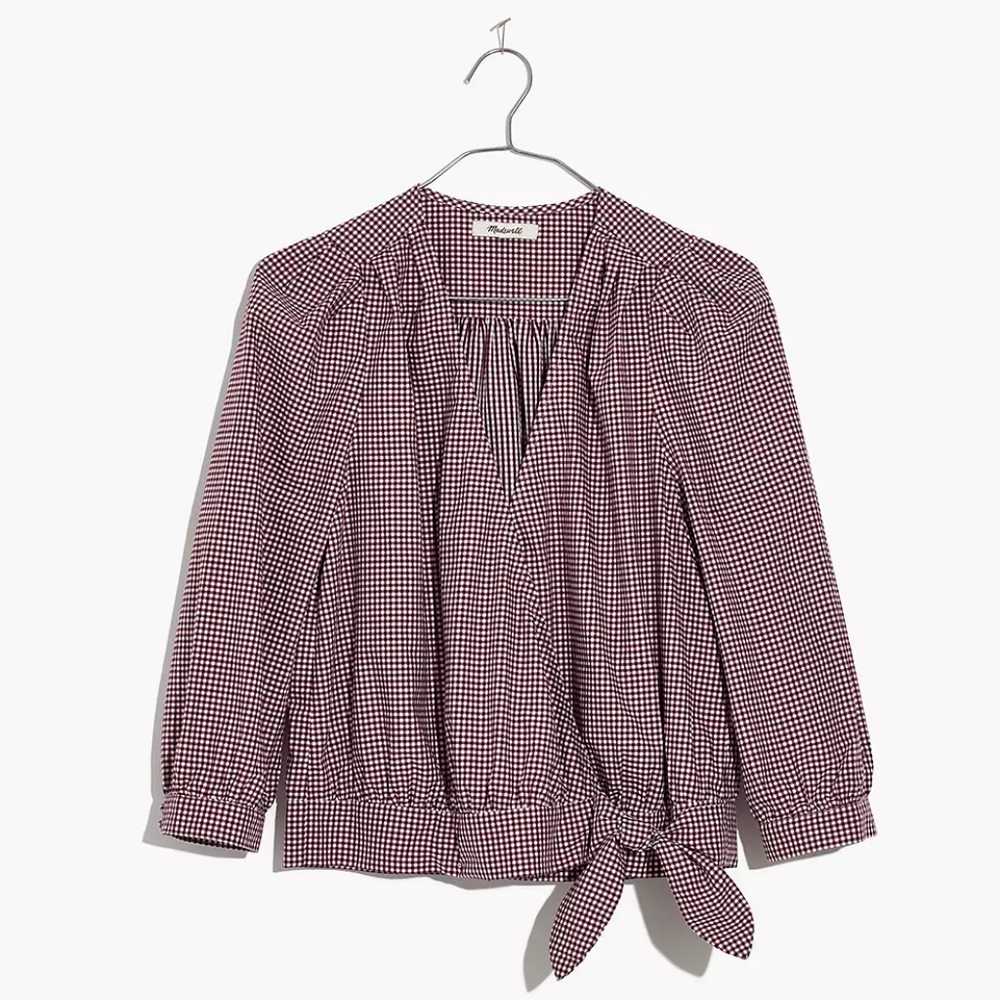 Madewell Wrap Top